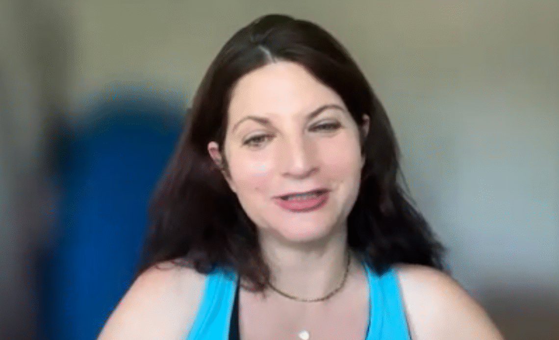 Stacy Price talking about Citizen Otherplace, her comedy show about cancer