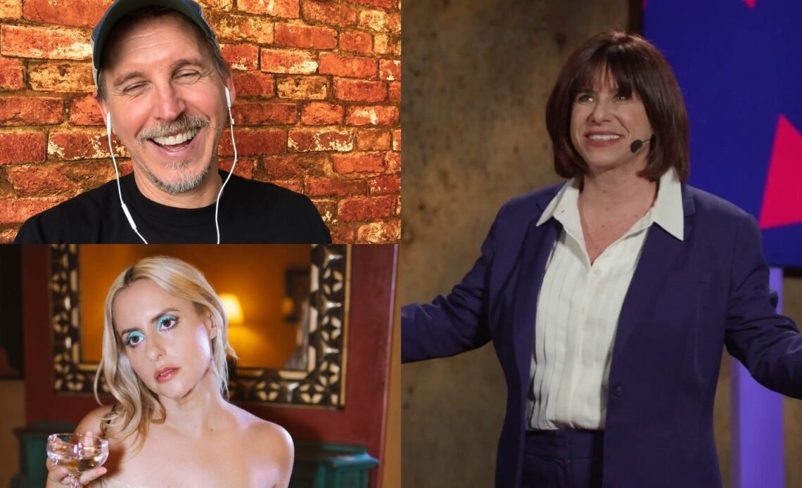 Jason Salmon, Corinne Fisher and Judy Carter, three comedians on where the line is with dark jokes