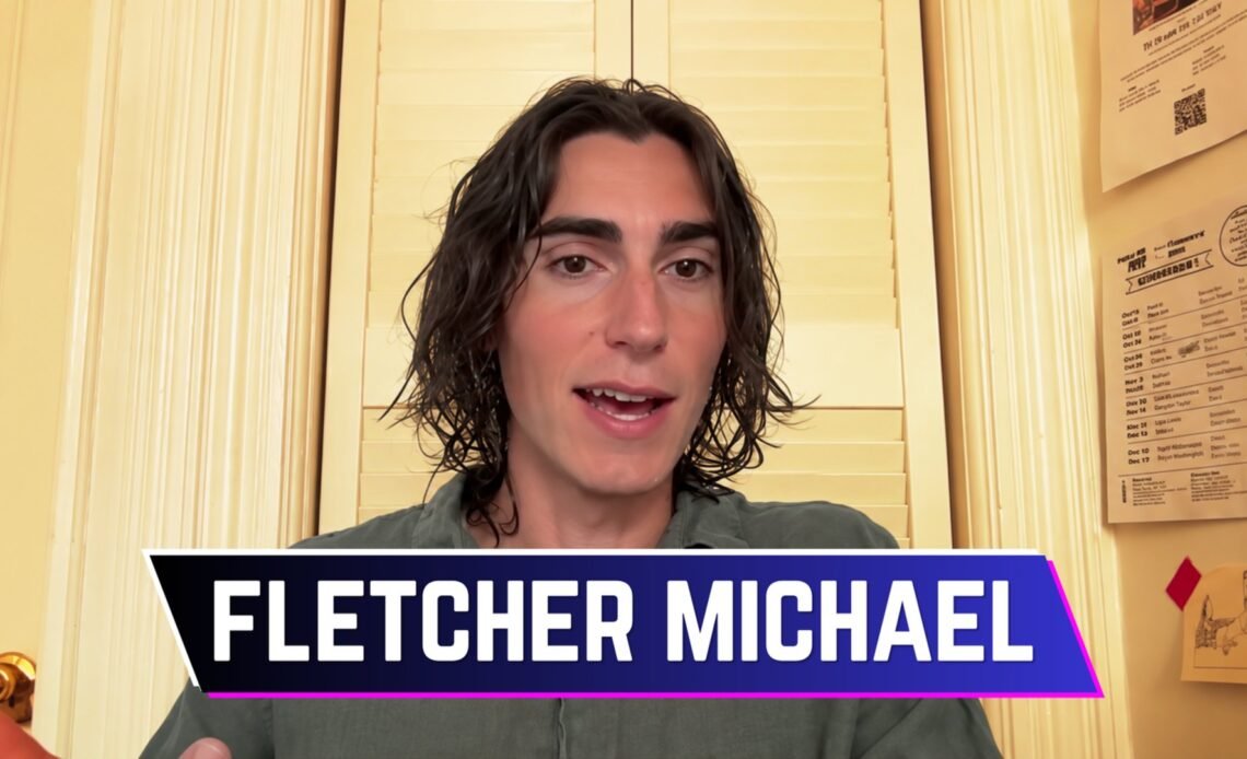 Fletcher Michael during his interview with Hop For Pop