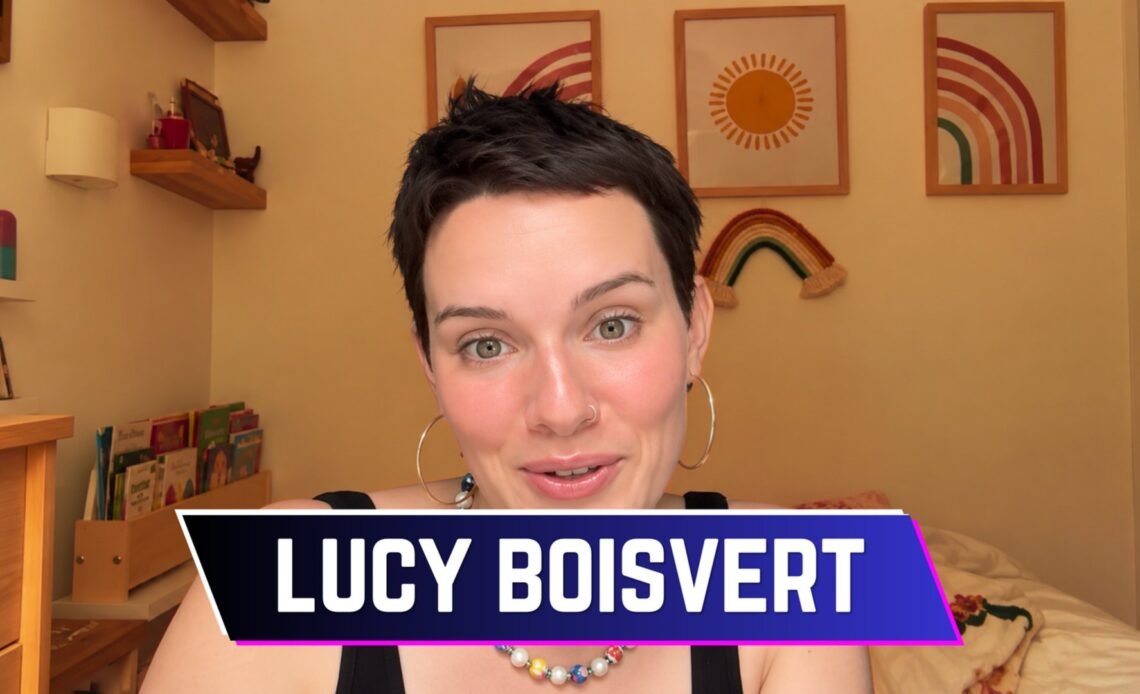 Lucy Boisvert during her conversation with Hop For Pop